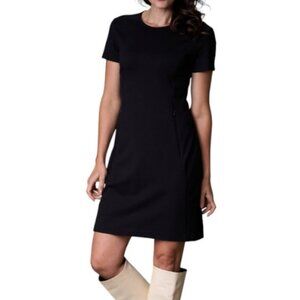 SophieGrace black Cecilia short sleeve dress size L